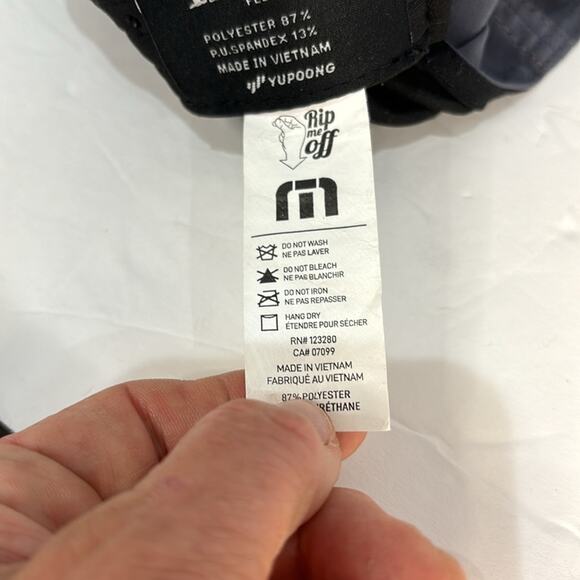 Travis Mathew CUATER Golf Hat Cap 110 FlexFit Adjustable SnapBack Gray - Picture 7 of 11